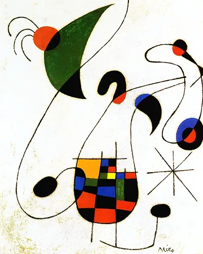 Melancholic Singer Joan Miro